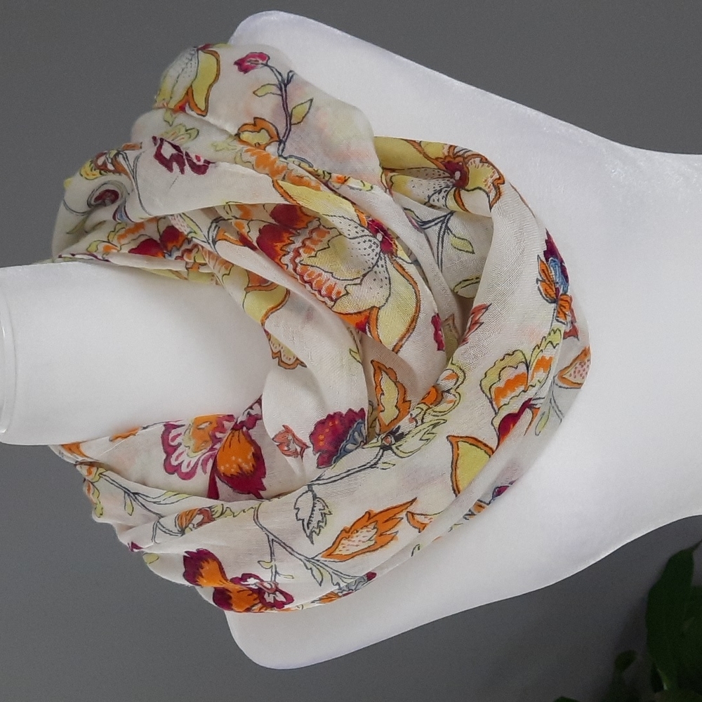 3 for $30. Lightweight Floral print scarf